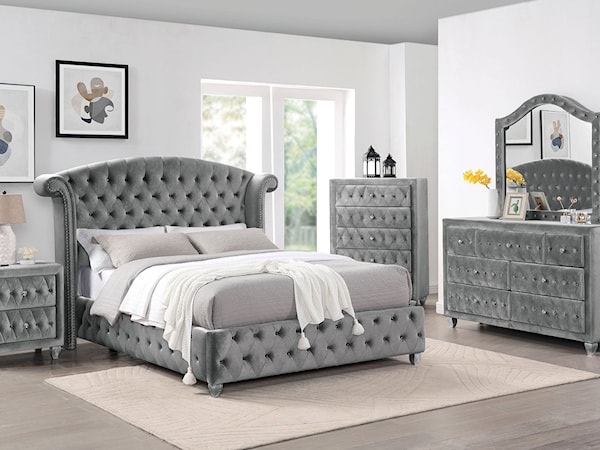 5-Piece Queen Bedroom Set with Chest