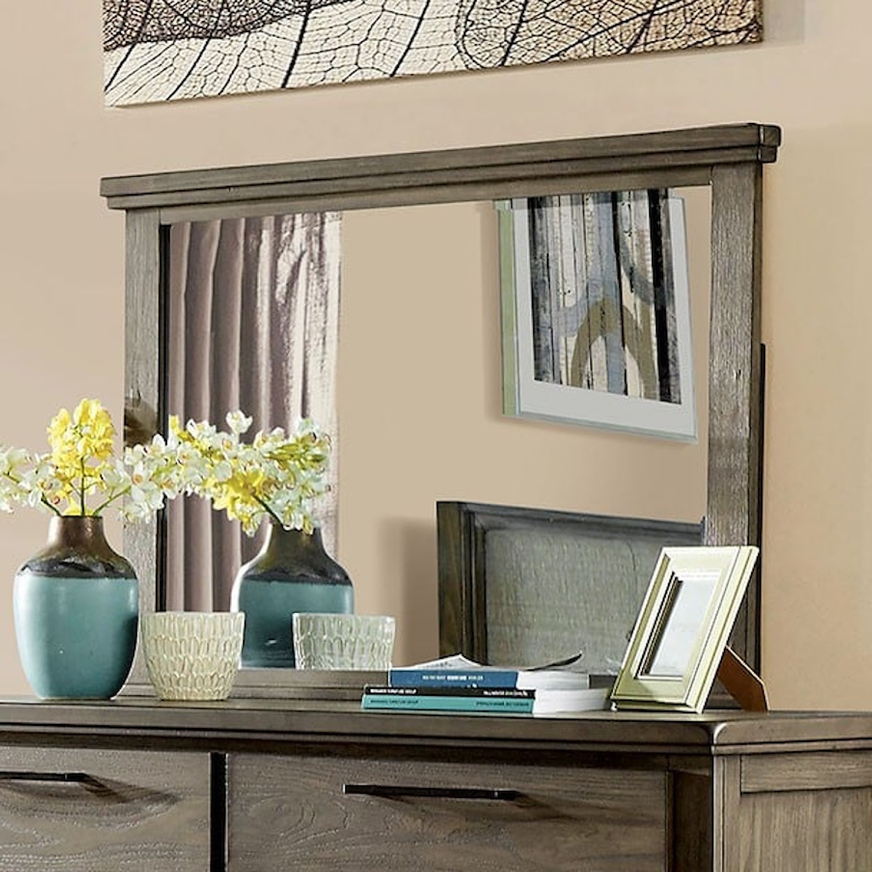 Furniture of America Berenice Mirror