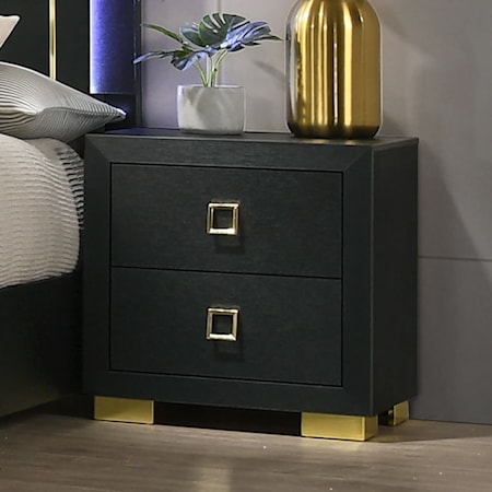 2-Drawer Nightstand