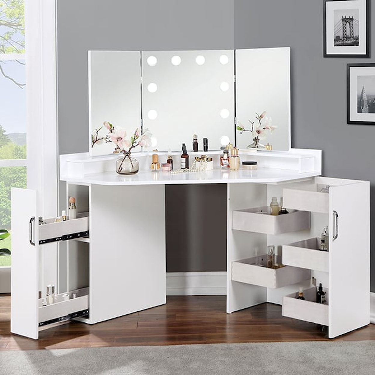 Furniture of America Lorybelle Vanity Desk
