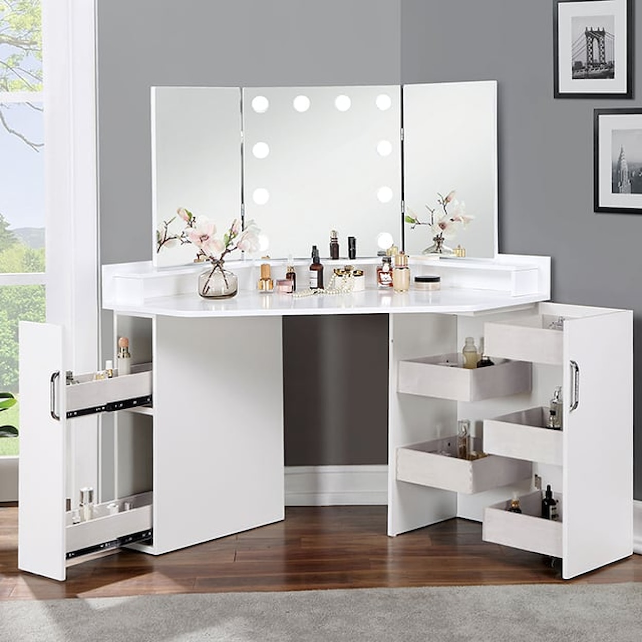 Furniture of America - FOA Lorybelle Vanity Desk