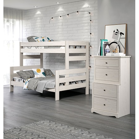 Twin/Full Bunk Bed