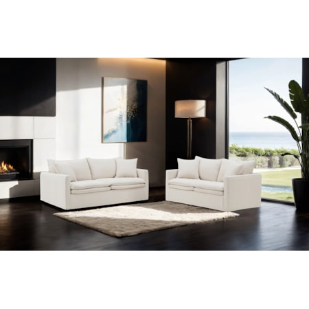 Sofa and Loveseat