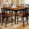 Furniture of America Mayville Counter Height Dining Table