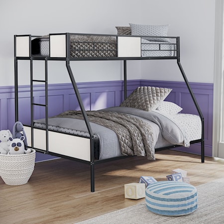 Twin over Full Metal Bunk Bed