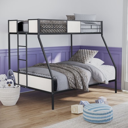 Twin over Full Metal Bunk Bed