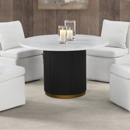 5-Piece Round Dining Set