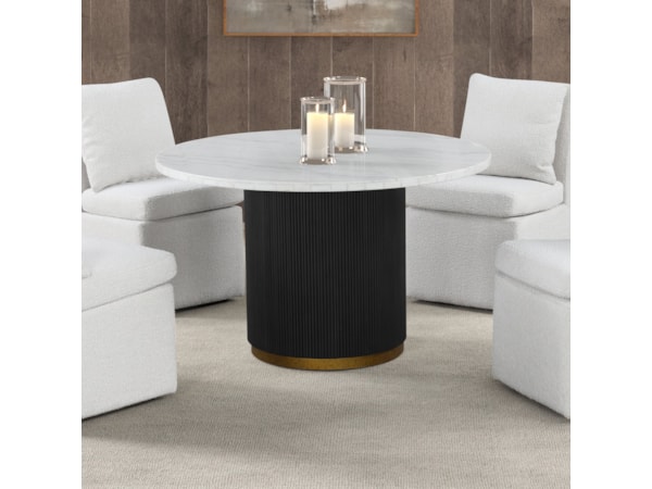 5-Piece Round Dining Set