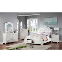 Transitional Cadence 4-Piece Twin Bedroom Set