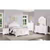 Furniture of America - FOA Alecia Full Bed with Wood Carved Details