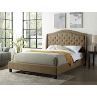 Cal.King Bed, Brown