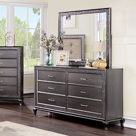 Dresser & Mirror Set