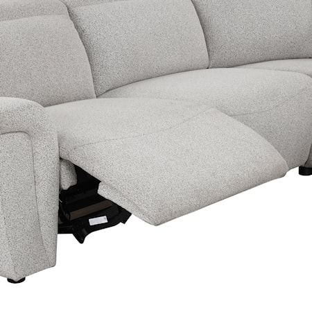 Power Sectional with Adjustable Headrest