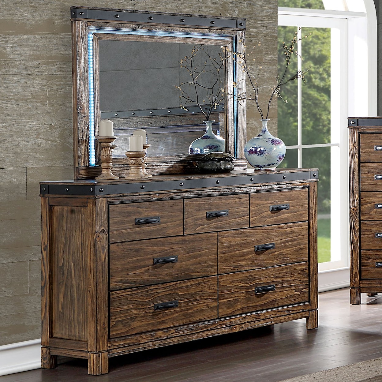 Furniture of America - FOA ALBALI Dresser