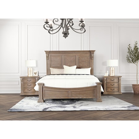 5-Piece Queen Bedroom Set with 2 Nightstands