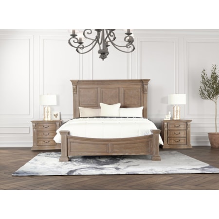 5-Piece Queen Bedroom Set with 2 Nightstands