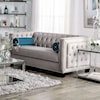 Furniture of America Silvan Sofa and Loveseat Set