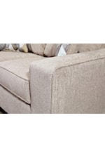 Furniture of America West Acton Contemporary Sofa with Accent Pillows