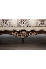 Furniture of America Palencia Traditional Loveseat with Carved Details