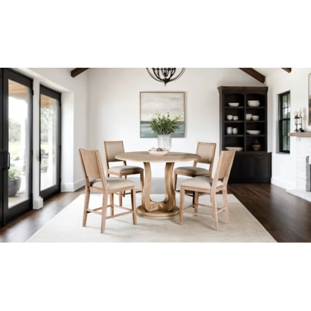 5-Piece Counter Height Dining Set