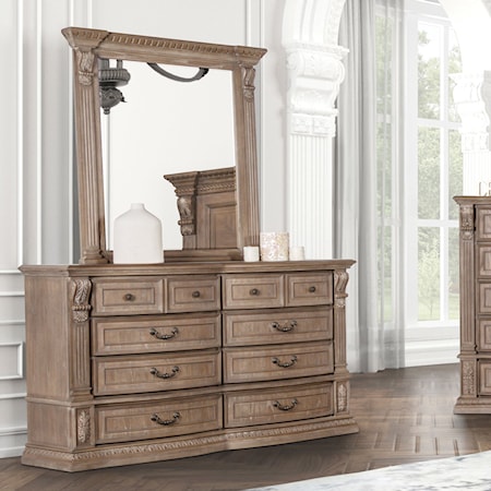 8-Drawer Dresser