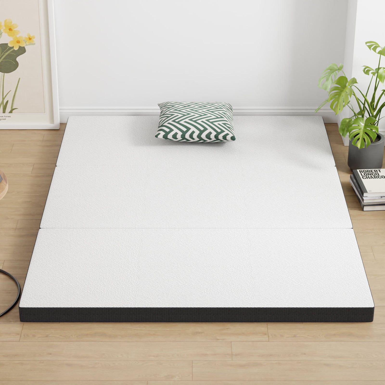 Furniture of America Hollyhock 3" Queen Tri-Fold Memory Foam Topper