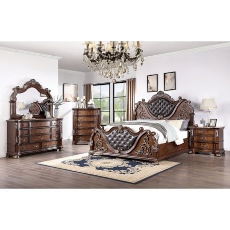 5 Pc. Queen Bedroom Set W/ 2Ns