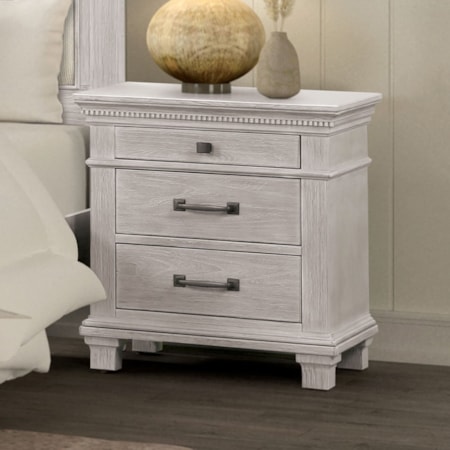 3-Drawer Nightstand