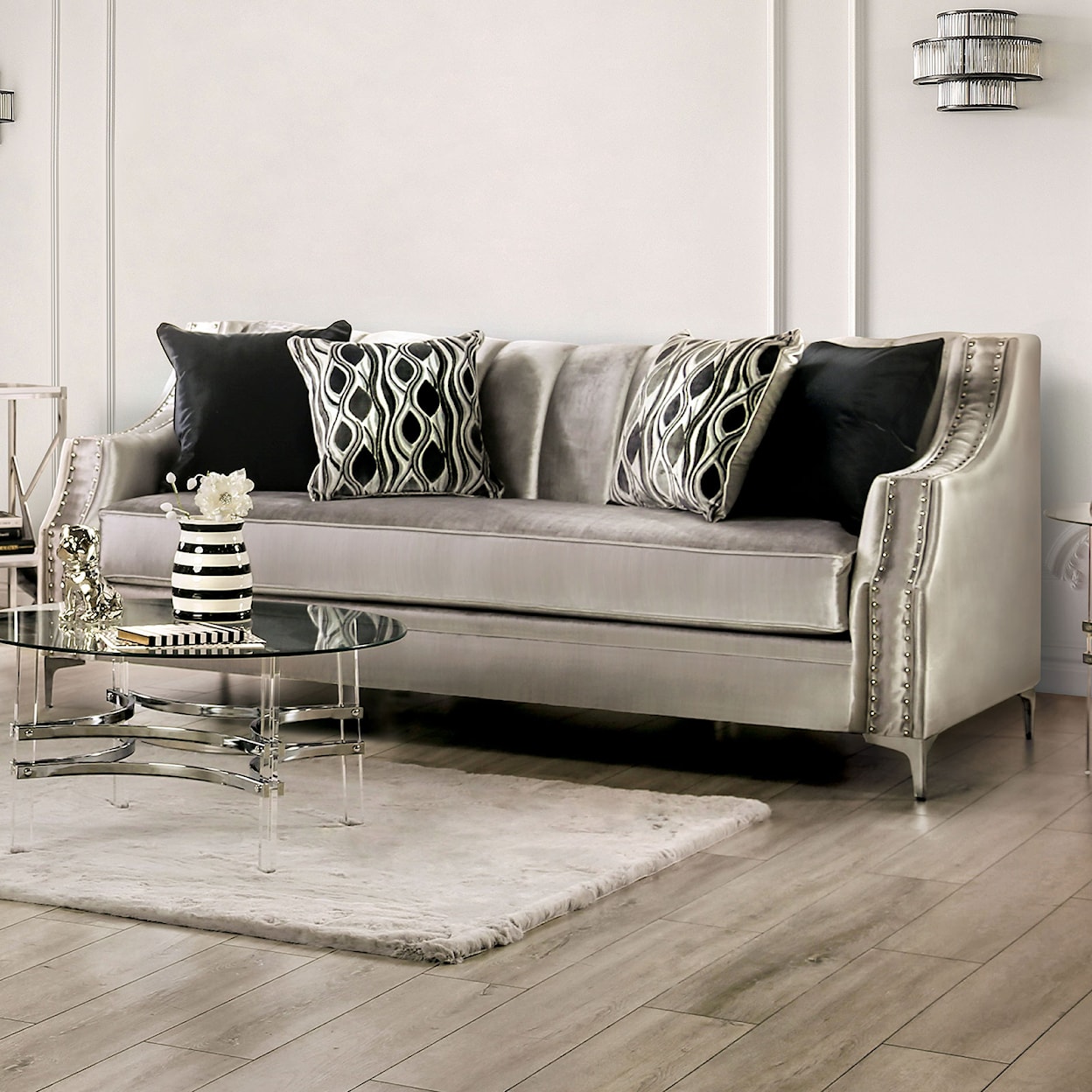 Furniture of America Elicia Sofa