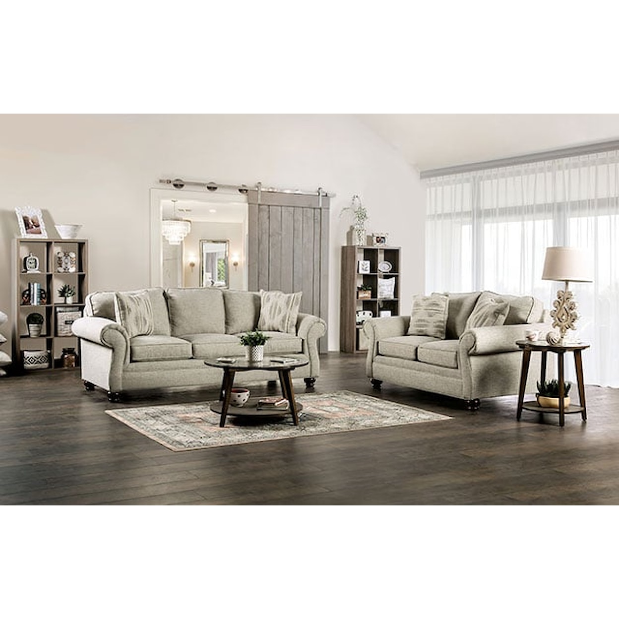 Furniture of America - FOA Amaya Transitional Sofa