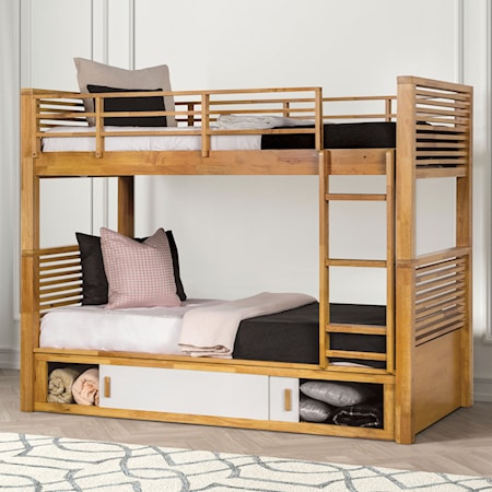 Twin over Twin Bunk Bed