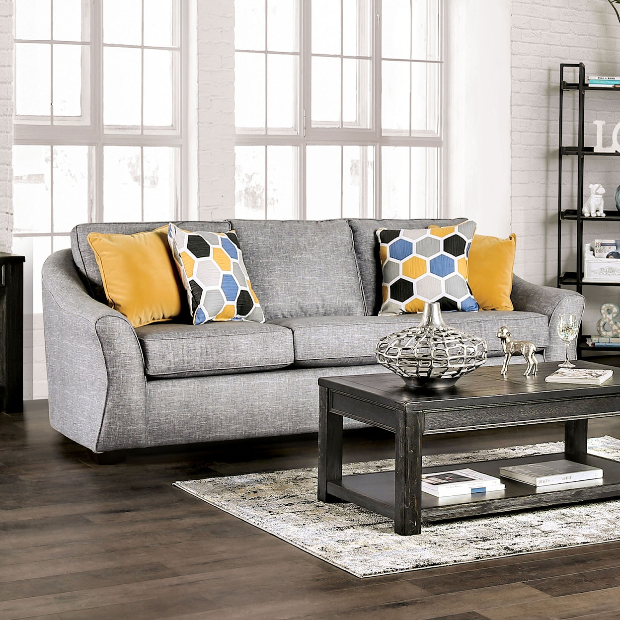 Furniture of America Jarrow Sofa