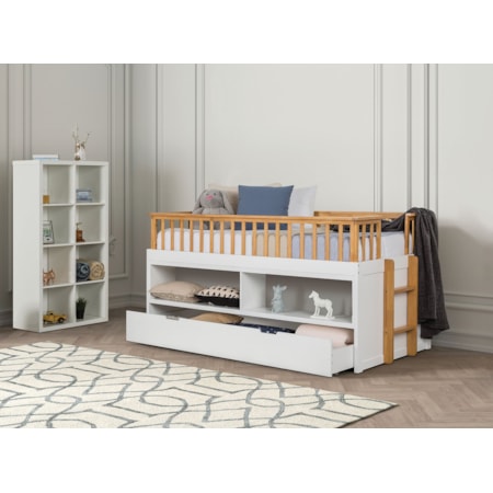 Twin Captain Bed with Trundle