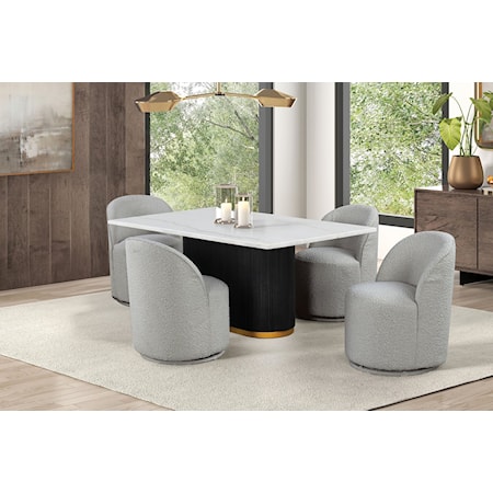 5-Piece Dining Table Set