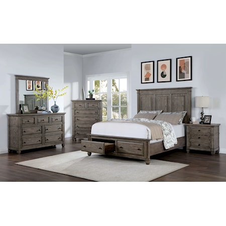 5-Piece Queen Bedroom Set with 2 Nightstands