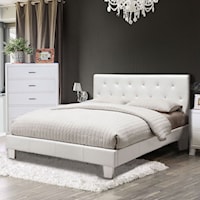 WHITE JEWELS QUEEN BED | .