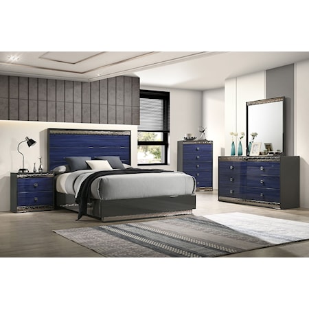 5 Pc. Queen Bedroom Set W/ 2Ns