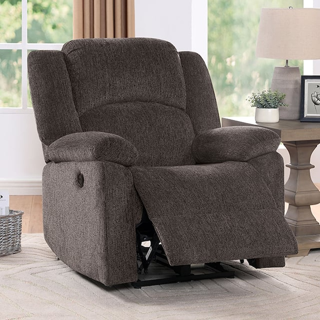 Furniture of America Charon Power Recliner