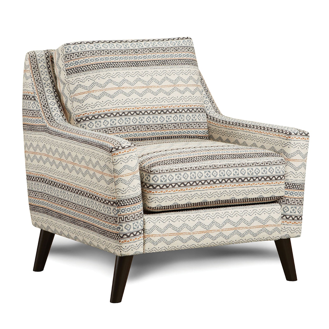 Furniture of America Eastleigh Accent Chair, Tribal