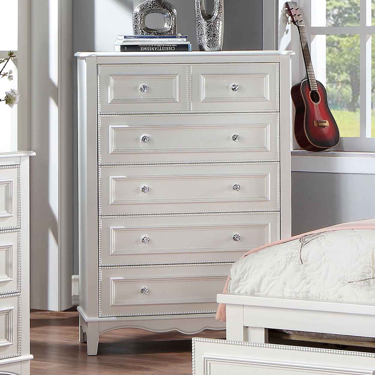 Furniture of America CADENCE 6-Drawer Chest