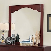 Transitional Dresser Mirror