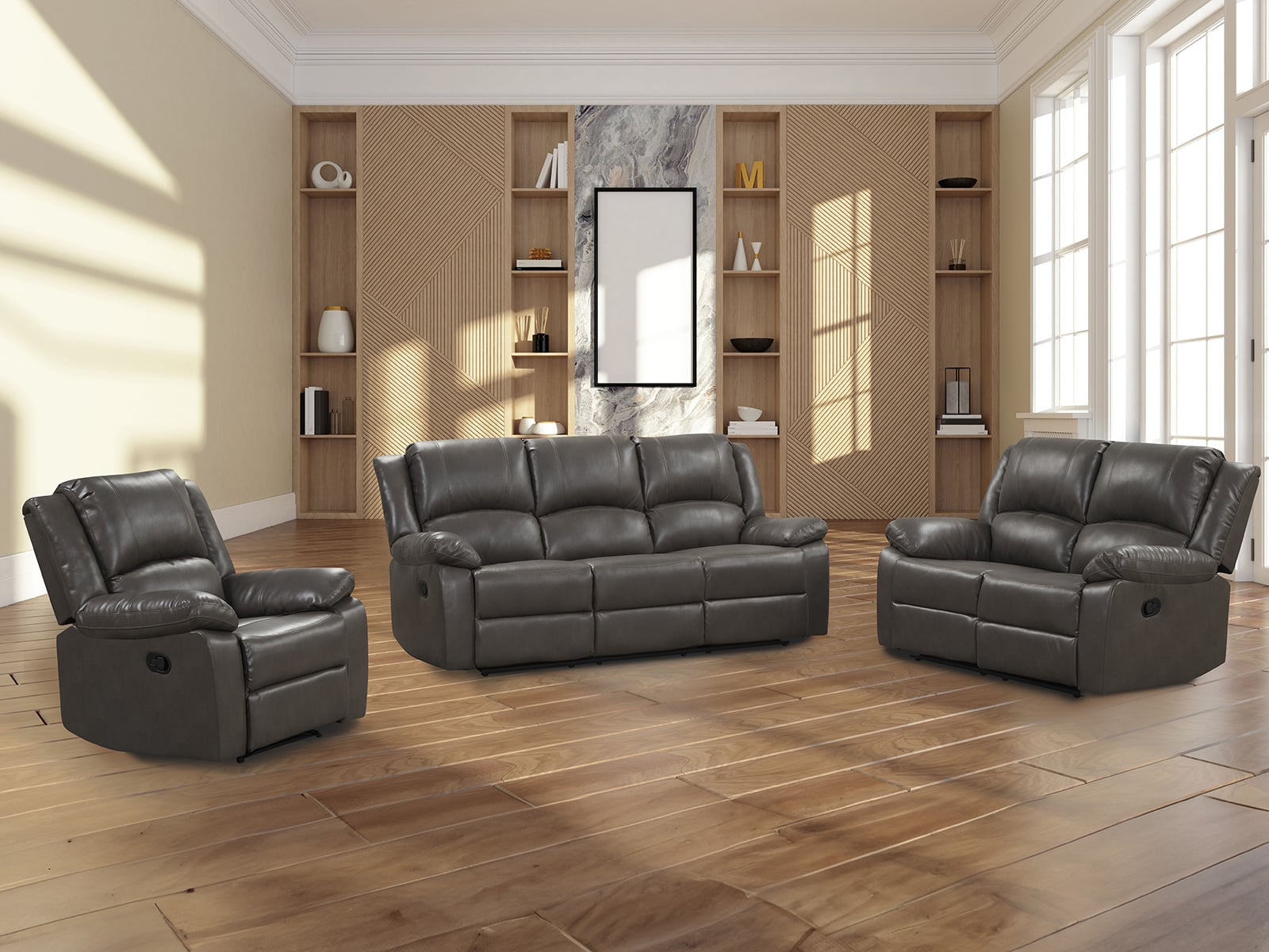 Manual Reclining Sofa