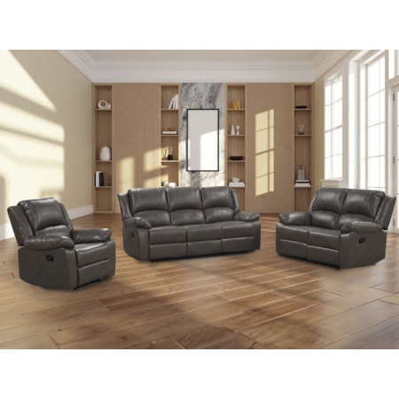 Manual Reclining Sofa