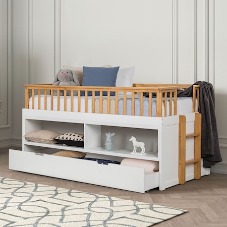 Twin Captain Bed with Trundle