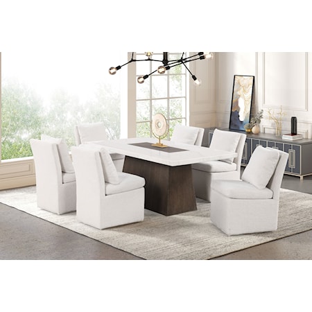 7-Piece Dining Table Set