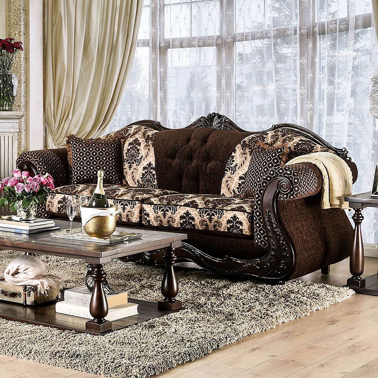Furniture of America Ronja Sofa
