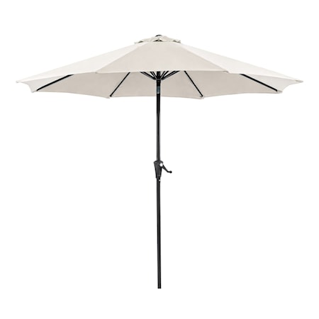 9' Outdoor Umbrella with Round Base