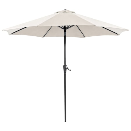 9' Outdoor Umbrella with Round Base