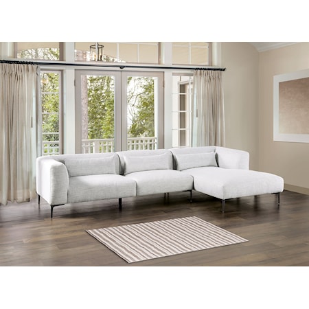 Sectional with Right Chaise