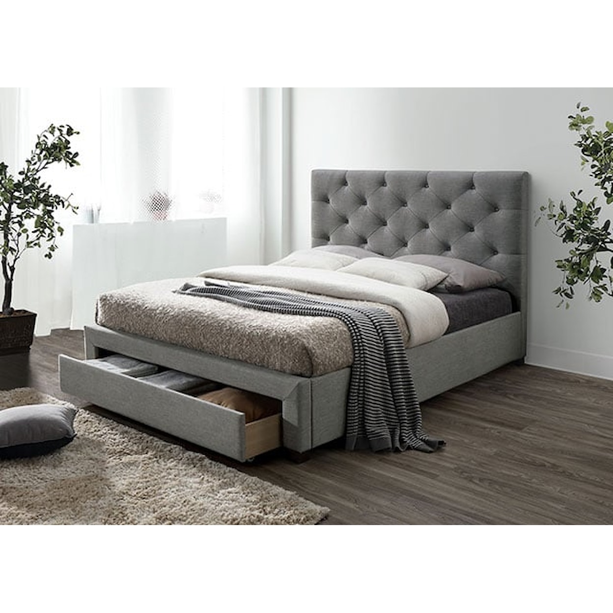 Furniture of America Sybella Youth Twin Bed